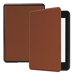 Handytasche Stand Schutzhülle Flip Leder Hülle für Amazon Kindle Paperwhite 6 inch Braun