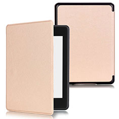 Handytasche Stand Schutzhülle Flip Leder Hülle für Amazon Kindle Paperwhite 6 inch Gold