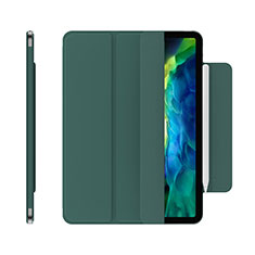 Handytasche Stand Schutzhülle Flip Leder Hülle für Apple iPad Pro 11 (2020) Grün