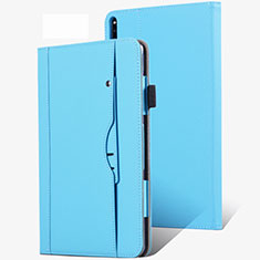 Handytasche Stand Schutzhülle Flip Leder Hülle für Huawei MatePad Pro 5G 10.8 Hellblau