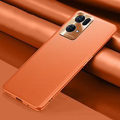Handytasche Stand Schutzhülle Flip Leder Hülle für Oppo Reno7 Pro 5G Orange