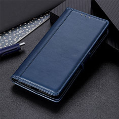 Handytasche Stand Schutzhülle Flip Leder Hülle für Samsung Galaxy A01 Core Blau