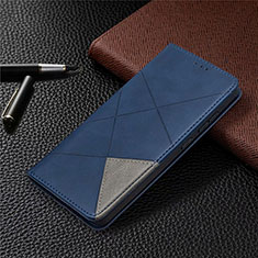 Handytasche Stand Schutzhülle Flip Leder Hülle für Samsung Galaxy S20 FE 5G Blau