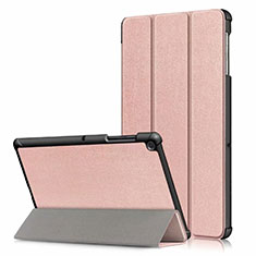 Handytasche Stand Schutzhülle Flip Leder Hülle für Samsung Galaxy Tab S5e Wi-Fi 10.5 SM-T720 Rosegold