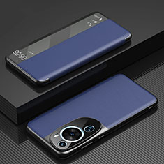 Handytasche Stand Schutzhülle Flip Leder Hülle GS1 für Huawei P60 Art Blau