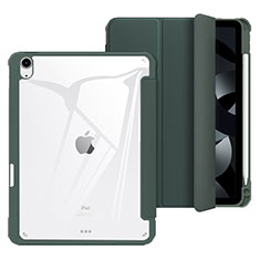Handytasche Stand Schutzhülle Flip Leder Hülle H02 für Apple iPad Air 4 10.9 (2020) Grün