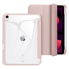 Handytasche Stand Schutzhülle Flip Leder Hülle H02 für Apple iPad Air 4 10.9 (2020) Rosegold