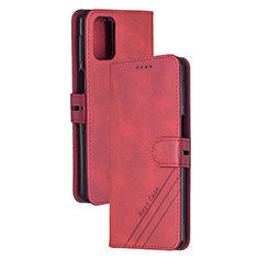 Handytasche Stand Schutzhülle Flip Leder Hülle H02X für Xiaomi Mi 10T 5G Rot