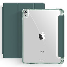 Handytasche Stand Schutzhülle Flip Leder Hülle H03 für Apple iPad Air 4 10.9 (2020) Nachtgrün