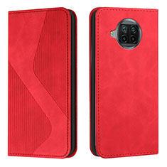 Handytasche Stand Schutzhülle Flip Leder Hülle H03X für Xiaomi Mi 10i 5G Rot