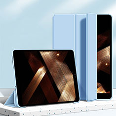 Handytasche Stand Schutzhülle Flip Leder Hülle H04 für Apple iPad 10.2 (2020) Blau
