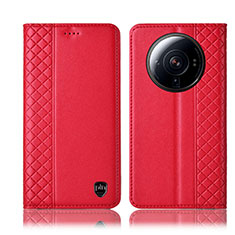 Handytasche Stand Schutzhülle Flip Leder Hülle H04P für Xiaomi Mi 12 Ultra 5G Rot