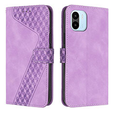 Handytasche Stand Schutzhülle Flip Leder Hülle H04X für Xiaomi Redmi A2 Plus Violett