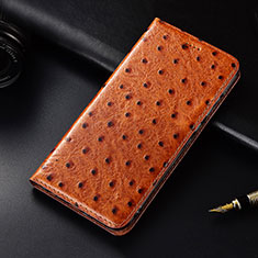 Handytasche Stand Schutzhülle Flip Leder Hülle H06 für Apple iPhone 13 Orange