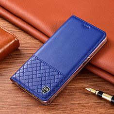 Handytasche Stand Schutzhülle Flip Leder Hülle H07P für Asus ROG Phone 5s Blau