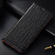 Handytasche Stand Schutzhülle Flip Leder Hülle H15P für Samsung Galaxy S10 Lite Schwarz