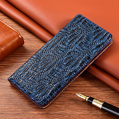 Handytasche Stand Schutzhülle Flip Leder Hülle H17P für Samsung Galaxy Note 20 Ultra 5G Blau