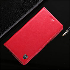 Handytasche Stand Schutzhülle Flip Leder Hülle H21P für Sony Xperia XA2 Ultra Rot