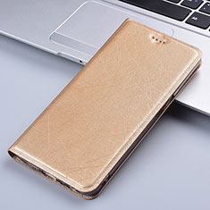 Handytasche Stand Schutzhülle Flip Leder Hülle H22P für Xiaomi Mi Note 10 Lite Gold