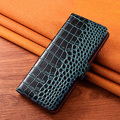 Handytasche Stand Schutzhülle Flip Leder Hülle H23 für Apple iPhone 13 Mini Blau