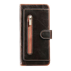 Handytasche Stand Schutzhülle Flip Leder Hülle JD1 für Samsung Galaxy Note 20 5G Braun