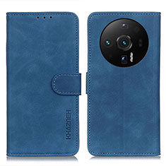 Handytasche Stand Schutzhülle Flip Leder Hülle K01Z für Xiaomi Mi 12S Ultra 5G Blau