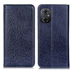 Handytasche Stand Schutzhülle Flip Leder Hülle K01Z für Xiaomi Redmi Note 11R 5G Blau