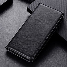 Handytasche Stand Schutzhülle Flip Leder Hülle K01Z für Xiaomi Redmi Note 9 5G Schwarz