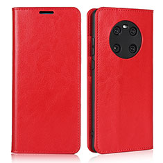 Handytasche Stand Schutzhülle Flip Leder Hülle K02 für Huawei Mate 40E 4G Rot
