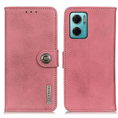 Handytasche Stand Schutzhülle Flip Leder Hülle K02Z für Xiaomi Redmi 10 5G Rosa