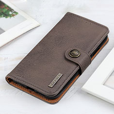 Handytasche Stand Schutzhülle Flip Leder Hülle K02Z für Xiaomi Redmi Note 9 5G Grau