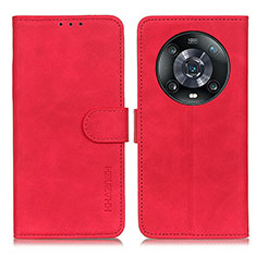 Handytasche Stand Schutzhülle Flip Leder Hülle K03Z für Huawei Honor Magic4 Pro 5G Rot