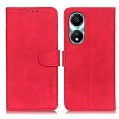 Handytasche Stand Schutzhülle Flip Leder Hülle K03Z für Huawei Honor X5 Plus Rot