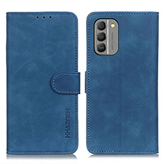 Handytasche Stand Schutzhülle Flip Leder Hülle K03Z für Nokia G400 5G Blau