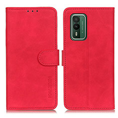 Handytasche Stand Schutzhülle Flip Leder Hülle K03Z für Nokia XR21 Rot