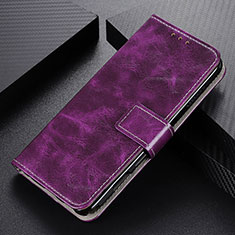 Handytasche Stand Schutzhülle Flip Leder Hülle K04Z für Xiaomi Redmi Note 9 4G Violett