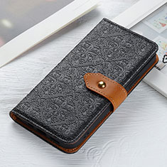Handytasche Stand Schutzhülle Flip Leder Hülle K05Z für Xiaomi Redmi 9C Schwarz