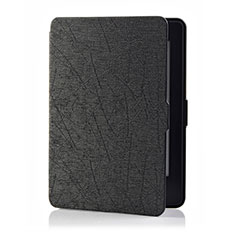 Handytasche Stand Schutzhülle Flip Leder Hülle L01 für Amazon Kindle 6 inch Schwarz