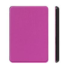 Handytasche Stand Schutzhülle Flip Leder Hülle L01 für Amazon Kindle Paperwhite 6 inch Violett