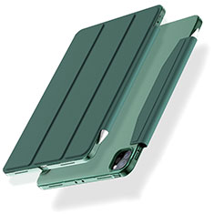 Handytasche Stand Schutzhülle Flip Leder Hülle L01 für Apple iPad Pro 11 (2022) Grün