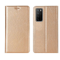 Handytasche Stand Schutzhülle Flip Leder Hülle L01 für Huawei Honor Play4 5G Gold