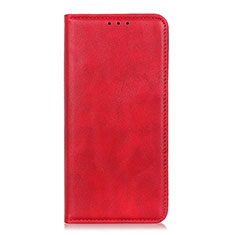 Handytasche Stand Schutzhülle Flip Leder Hülle L01 für Motorola Moto One Fusion Plus Rot