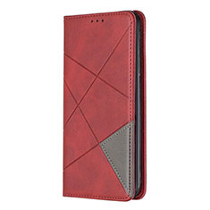 Handytasche Stand Schutzhülle Flip Leder Hülle L01 für Sony Xperia L4 Rot