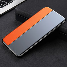 Handytasche Stand Schutzhülle Flip Leder Hülle L01 für Xiaomi Mi 11 5G Orange