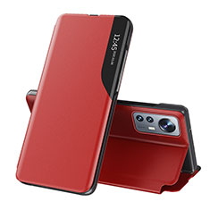 Handytasche Stand Schutzhülle Flip Leder Hülle L01 für Xiaomi Mi 12 5G Rot