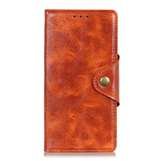 Handytasche Stand Schutzhülle Flip Leder Hülle L01 für Xiaomi Poco M2 Pro Orange