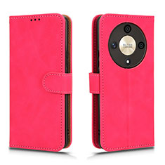 Handytasche Stand Schutzhülle Flip Leder Hülle L01Z für Huawei Honor X9b 5G Pink