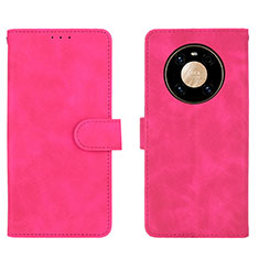 Handytasche Stand Schutzhülle Flip Leder Hülle L01Z für Huawei Mate 40 Pro Pink