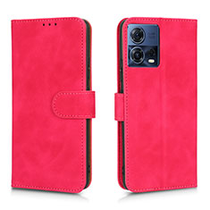 Handytasche Stand Schutzhülle Flip Leder Hülle L01Z für Motorola Moto Edge 30 Fusion 5G Pink