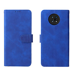 Handytasche Stand Schutzhülle Flip Leder Hülle L01Z für Nokia G50 5G Blau